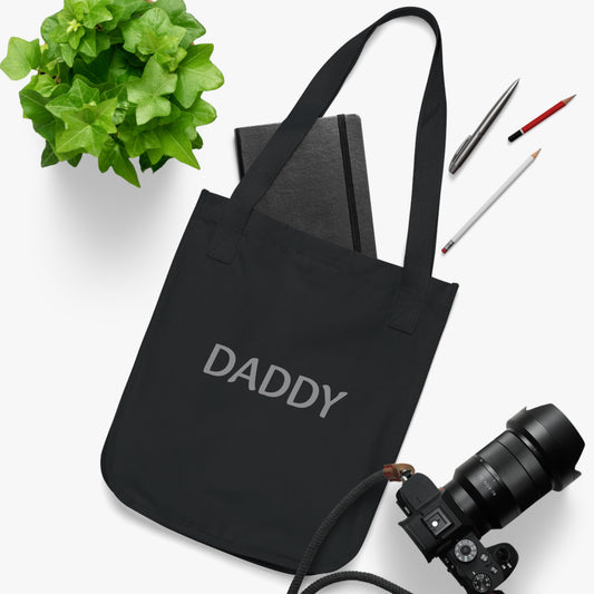 "Daddy" Organic Canvas Tote Bag